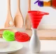 Silikona Saliekamā Piltuve, diametrs 1cm, Dažādas krāsas | Silicone Collapsible Funnel