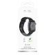 Puro Icon silikona siksniņa Apple Watch 38 / 40 / 41 mm, melna (2 gab.)