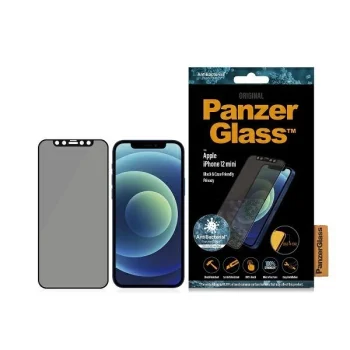 PanzerGlass E2E Super+ aizsargstikls iPhone 12 mini, melns