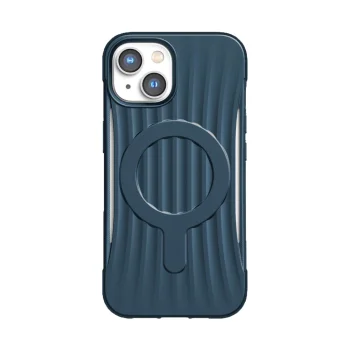 Telefona vāciņš Raptic X-Doria Clutch Built iPhone 14 Plus ar MagSafe, zils