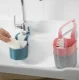Virtuves Izlietnes Organizators Sūkļiem un Lupatām, Pelēks | Kitchen Sink Organizer for Sponges and Rags