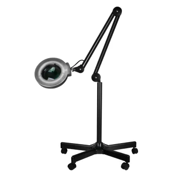 Activeshop S5 LED lampa-lupa ar statīvu, 5 dioptrijas, melna