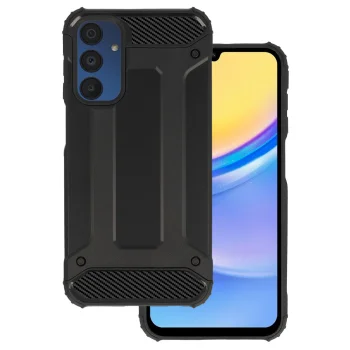 Armor Carbon vāciņš Samsung Galaxy A15 4G/5G, Melns