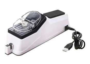 Elektriskais nažu asinātājs ar USB, balts/melns