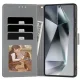 Tech-Protect Wallet atverams vāciņš Samsung Galaxy A26 5G / A17 4G / 5G, Daisies with Leaves