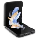 BMW Samsung Galaxy Z Flip 5 vāciņš Leather Carbon, melns