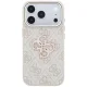 Guess 4G Big Resin Logo vāciņš priekš iPhone 17 Pro / 18 Pro, rozā