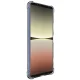 Sony Xperia 5 IV IMAK Soft TPU Case Shock-Absorbing Protection Cover, Transparent Black | Telefona Vāciņš Maciņš...
