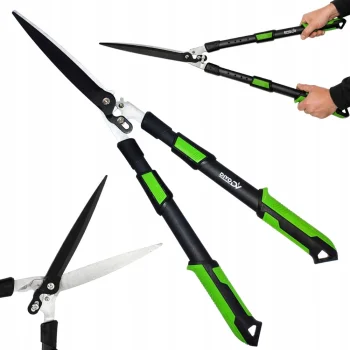 Teleskopiskās dzīvžoga šķēres DIVODV 96cm, Melnas/Zaļas