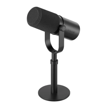 BOYA CastMic P60D dinamiskais studijas mikrofons, USB/XLR, melns