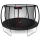 Neo-Sport NS-12C231 dārza batuts ar iekšējo tīklu 374 cm, melns