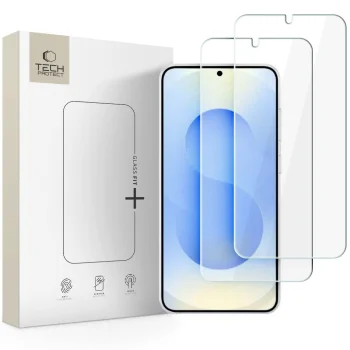 Tech-Protect Samsung Galaxy S26+ rūdītais aizsargstikls Glass Fit+ (2 gab.)