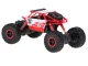 RC Rock Crawler 4WD radiovadāms auto 1:18, 2.4GHz, sarkans