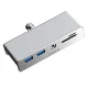 Orico MH5PMM stiprināms USB centrmezgls ar USB-C, 2x USB-A, SD/TF, melns
