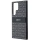DKNY Samsung Galaxy S24 Ultra vāciņš Mono Stripe & Metal Logo, melns