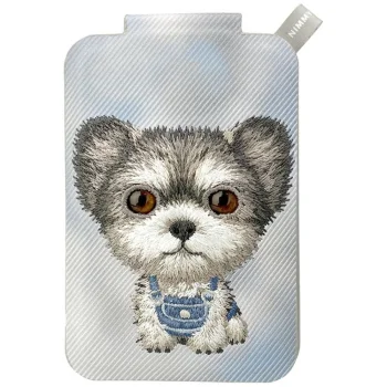 Nimmy New Big-Eye Cute Pets 2.0 Dog magnētiskais maciņš ar statīvu pelēks