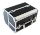 Kosmētikas Piederumu Koferis Soma Organaizers - 30x20x25cm, Melns | Makeup Case Box Cosmetic Bag Organizer
