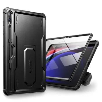 Tech-Protect Samsung Galaxy Tab S9+ 12.4" vāciņš Kevlar Pro, melns