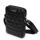 Guess Quilted soma planšetdatoram līdz 10\", melna