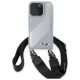 BMW M Edition Carbon Stripe & Strap Apple iPhone 16 Pro vāciņš, pelēks