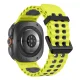 Pulksteņa siksniņa Tech-Protect Iconband Pro priekš Samsung Galaxy Watch Ultra 47mm, Lime - Black