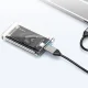 Orico TC10-MS mSATA SSD disks korpuss, USB-C 3.2 5Gb/s, caurspīdīgs