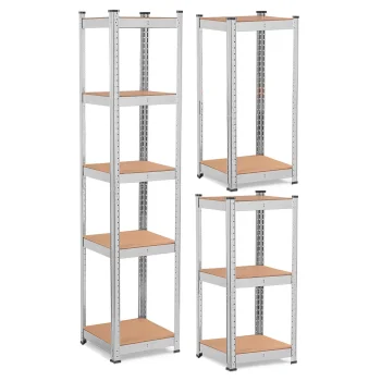 Humberg 4819 metāla noliktavas plaukts 180x40x40 cm