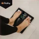 Ruhhy 00020675 Analītiskie ķermeņa svari ar LCD, melni