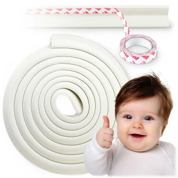 Ricokids 798710 aizsargputu lente mēbelēm, balta, 6 m