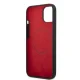 Ferrari Silicone Metal Logo MagSafe vāciņš iPhone 14 6.1\", melns (FEHMSIP14SBK)