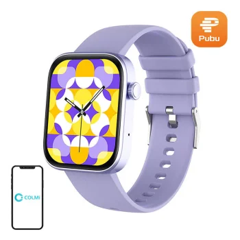 Viedpulkstenis Colmi P71 1.9" Displejs IP68 Violets