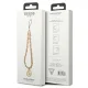 Guess Chain Metal 4G Charm tālruņa piekariņš, rozā