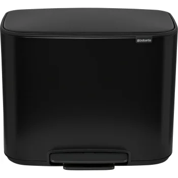 Atkritumu tvertne ar pedāli Brabantia Bo 33 L (3 x 11 L), melna