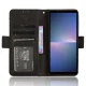 Sony Xperia 5 V PU Leather Wallet Case Cover, Black | Vāciņš Maciņš Apvalks Grāmatiņa