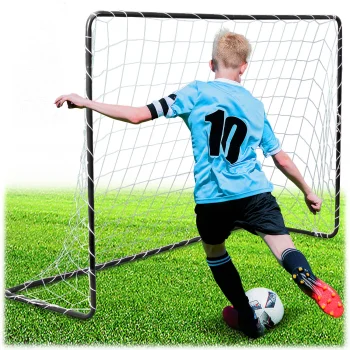 Neo-Sport NS-492 futbola vārti 183x122x61 cm, melni