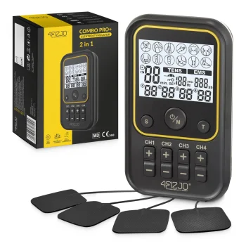 Muskuļu elektrostimulators 4FIZJO Combo PRO+ TENS/EMS bezvadu