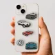TFO 3D uzlīmes Fast cars, 5 gab.
