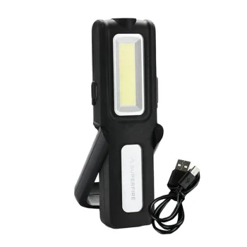 Superfire G12 darbnīcas lukturis, 566lm, USB