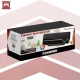 Sienas gaisa aizkars Kaminer AIRO 2000W ar WiFi un pulti, melns