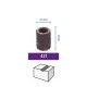 Slīplente Dremel 431, 6.4 mm, graudainība 60