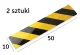 Garažas sienas aizsargs automašīnas durvīm 50x10x1.5 cm, 2 gab.
