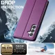 Samsung Galaxy A55 ( SM-A556B/DS ) LC.IMEEKE PU Leather Wallet Protective Book Case Cover, Purple | Telefona Vāciņš...
