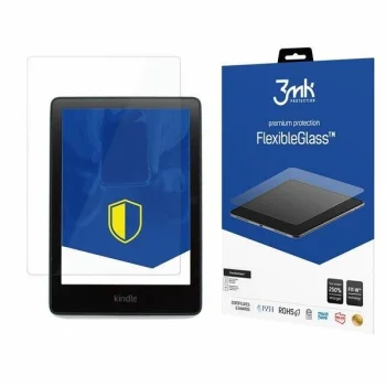 Kindle Paperwhite 5 Pretmikrobu Hibrīda Lokāms Aizsargstikls uz Visu Ekrānu 8.3'' | 3MK Flexible Glass Tempered...