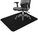 Aizsargpaklājs grīdai zem krēsla, paliktnis grīdas segumam, laminātam - 140x100, Melns | Floor Protection Mat