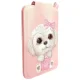 Nimmy New Big-Eye Cute Pets 2.0 Dog magnētiskais maciņš ar statīvu, rozā