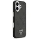 Guess vāciņš iPhone 17 MagSafe 4G PU Leather ar kameras rāmi, melns