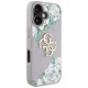 Guess Grained Roses Big 4G Logo vāciņš Apple iPhone 16 - Violets