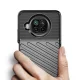 Xiaomi Mi 10T Lite Thunder Series Twill Texture TPU Mobile Phone Cover Case, Black | Vāks Maciņš Maks Apvalks