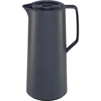 Termosa krūze Emsa Motiva Quick Press 1 L, pelēka