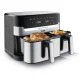 Karstā gaisa fritieris Tefal Dual Easy Fry & Grill EY905D, 8.3 l